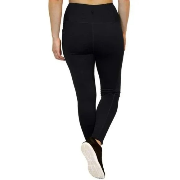 Spyder Women Performance High Rise Tight--Black - Picture 4 of 5
